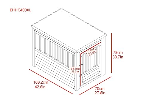 Dog Crate End Table with Stainless Steel Tubing W125045