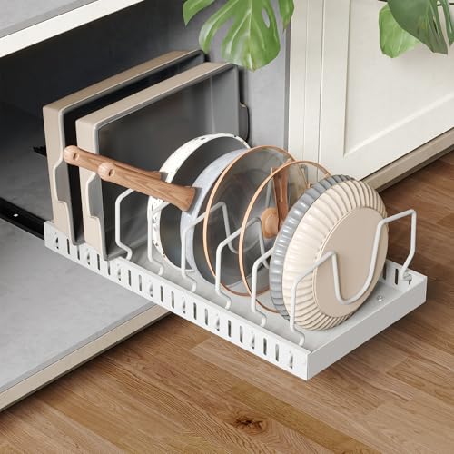 Pots and Pans Organizer with 8 Dividers Q777