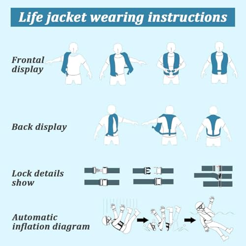 150N Automatic Inflatable Life Jacket with CO2 Inflation N453