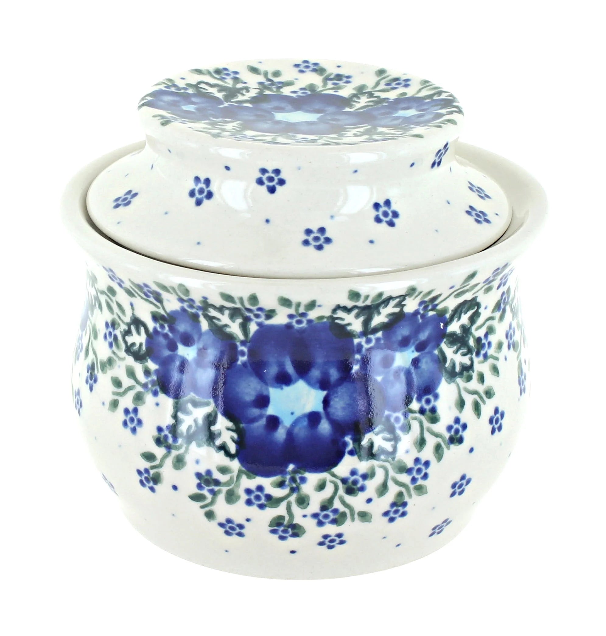 Blue French Butter Dish R411
