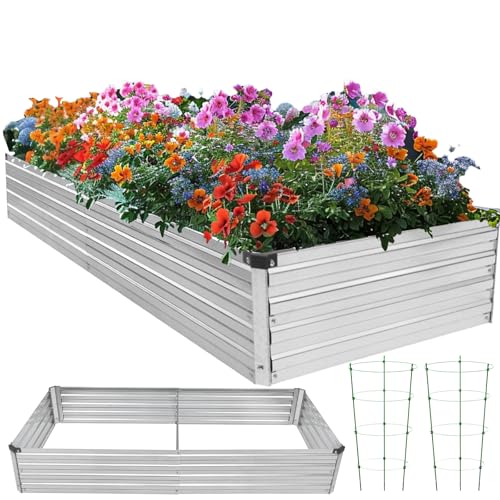 Galvanized Raised Garden Bed U366