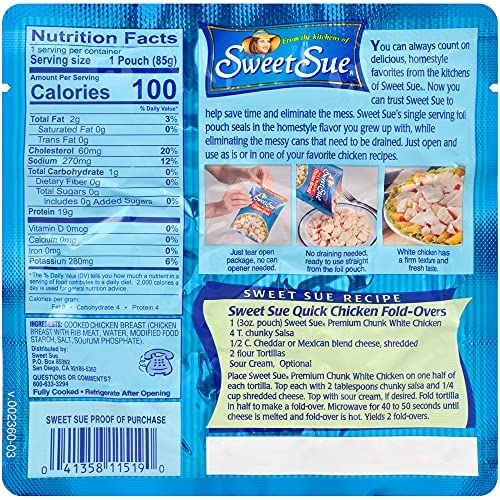 Chunk White Chicken in Water, 5 oz Can (Pack of 24) L151984