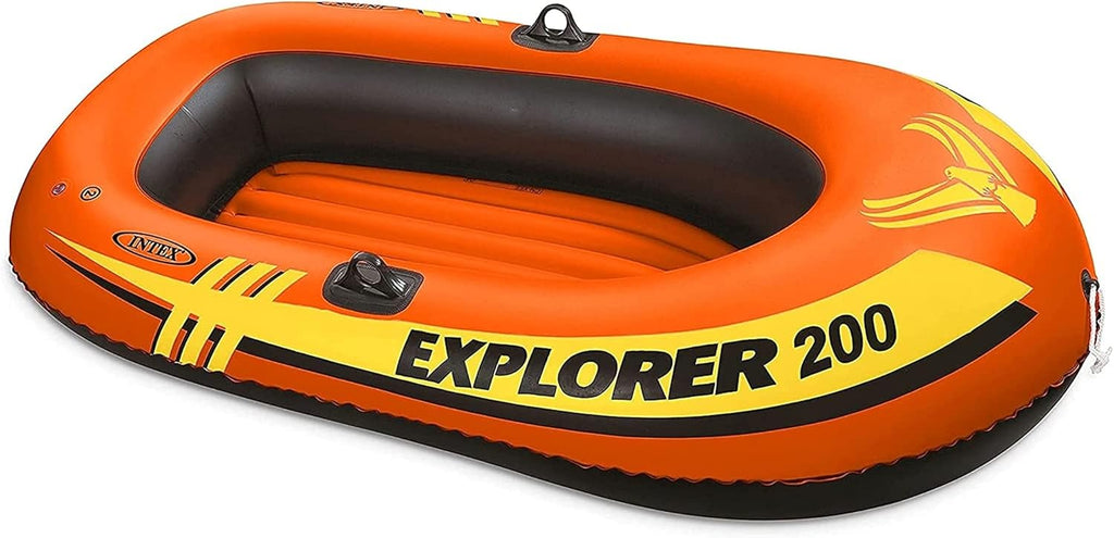 2 Person Inflatable Fishing Boat with Oars Pump G878757