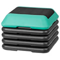 16" x 16" Adjustable Aerobic Stepper with 4 Risers, Green I25370