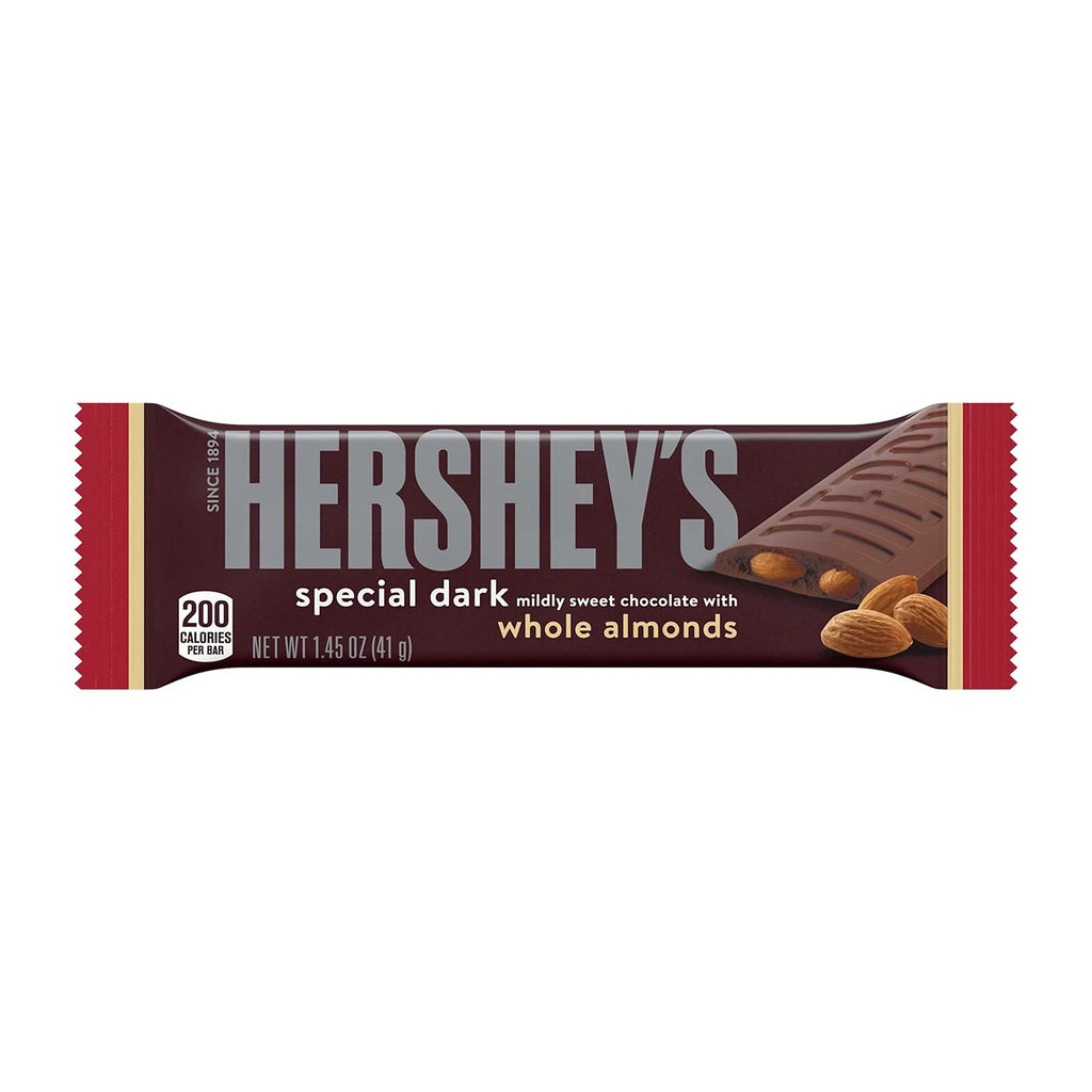 1.45 Oz Dark Chocolate Almond Candy Bars (24 Count) Z563