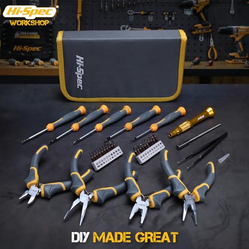 32pc Electronics Repair Tool Kit Set with Precision Small Screwdrivers P73693