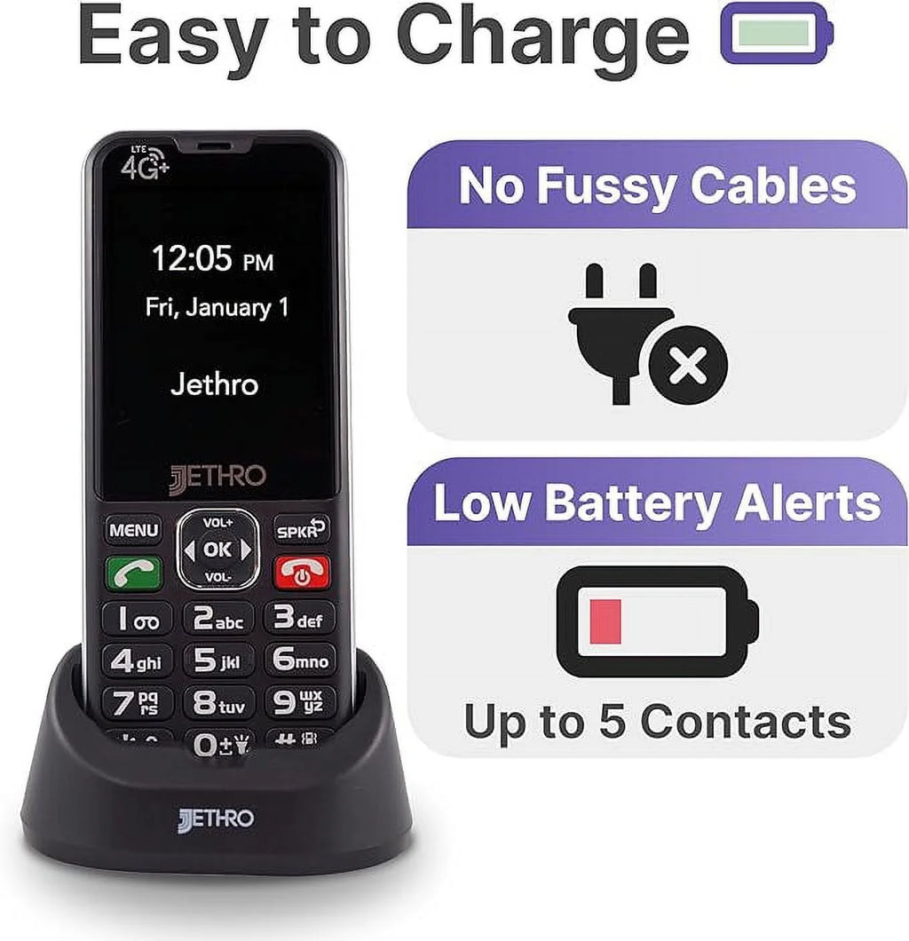 4G LTE Big Button Cell Phone A175