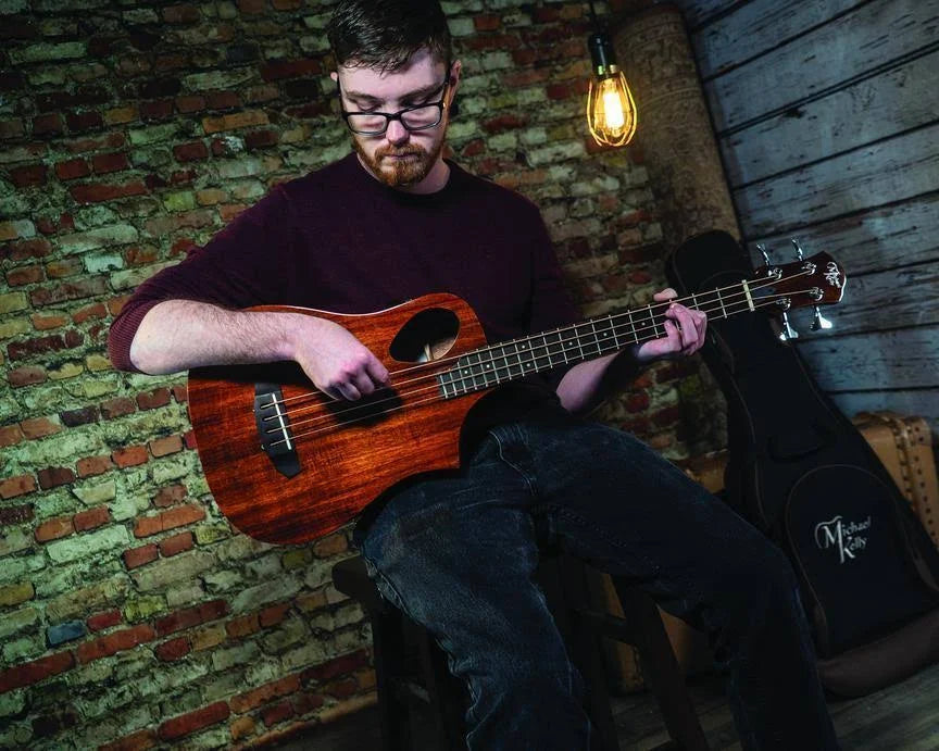 Acoustic Electric Travel Bass Guitar A463