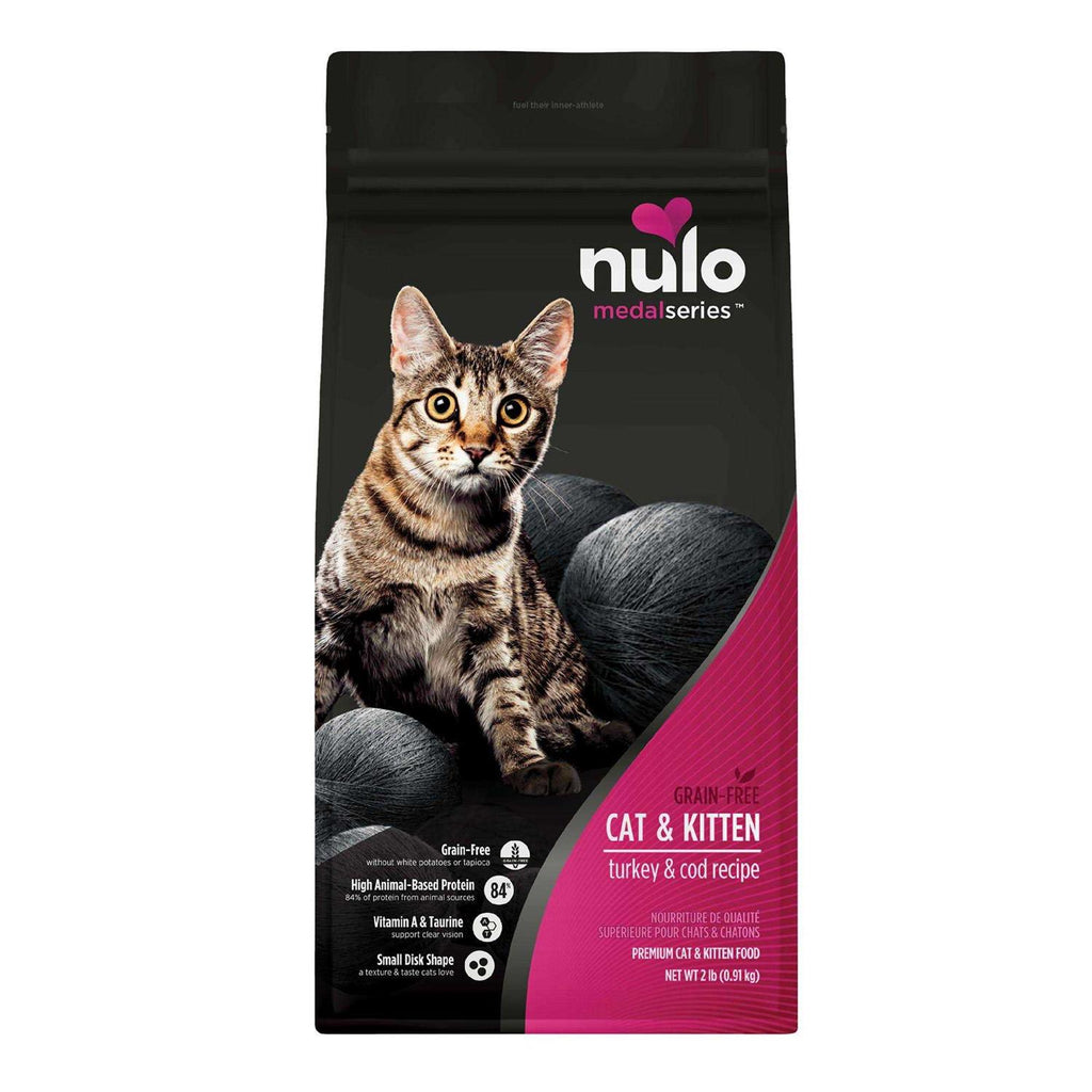 Grain-Free Turkey & Cod Dry Cat & Kitten Food Y898536