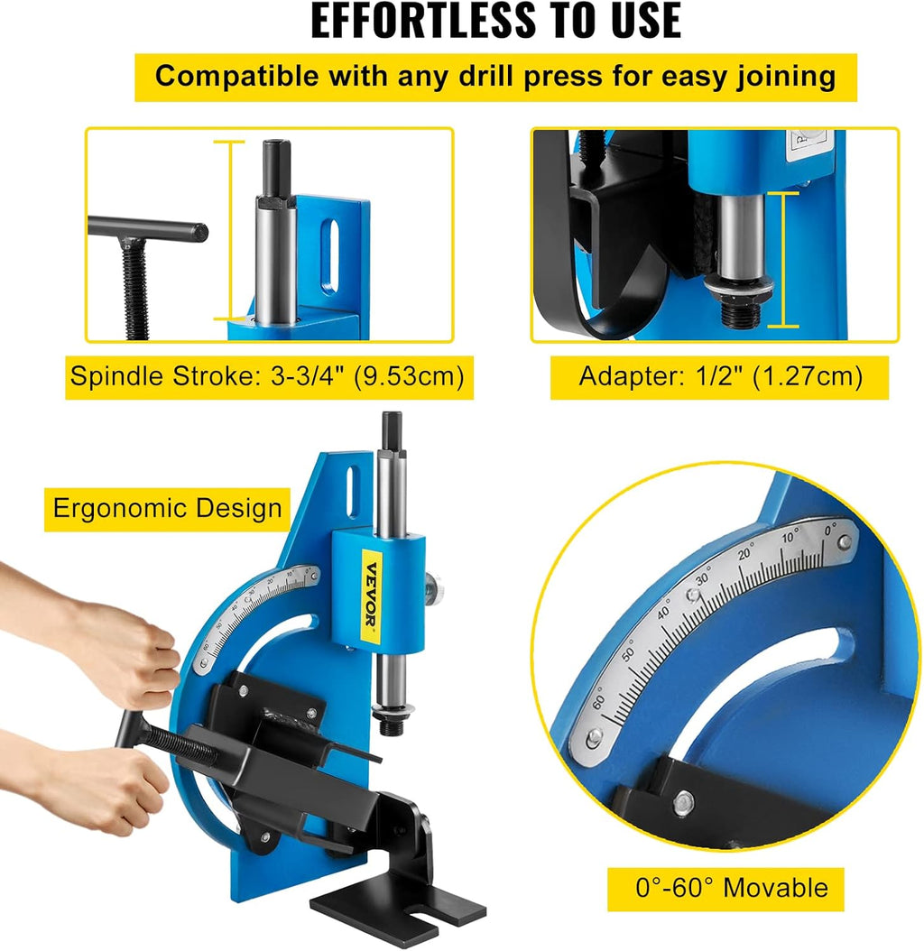 60 Degree Pipe Notcher for 2" Round Tubing M177