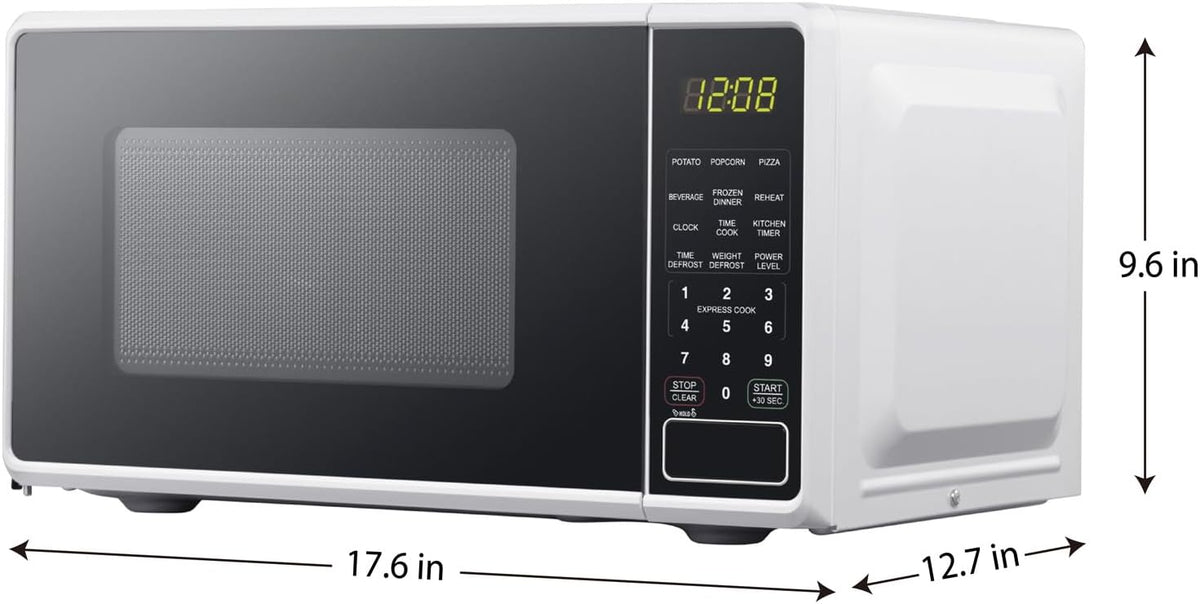 0.7 cu. ft. 700 Watts Countertop Microwave Oven with Safety Lock D761540