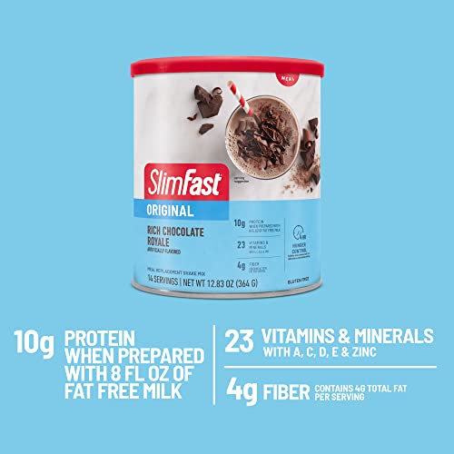 Original Rich Chocolate Meal Replacement Powder, 10g Protein, 14 Servings K97601