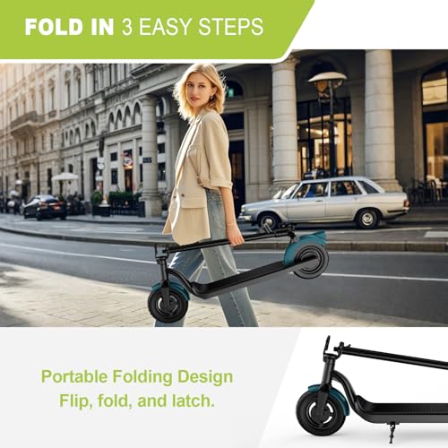 500W Motor 19 Mph 21 Miles 10" Tires Foldable Electric Scooter U633