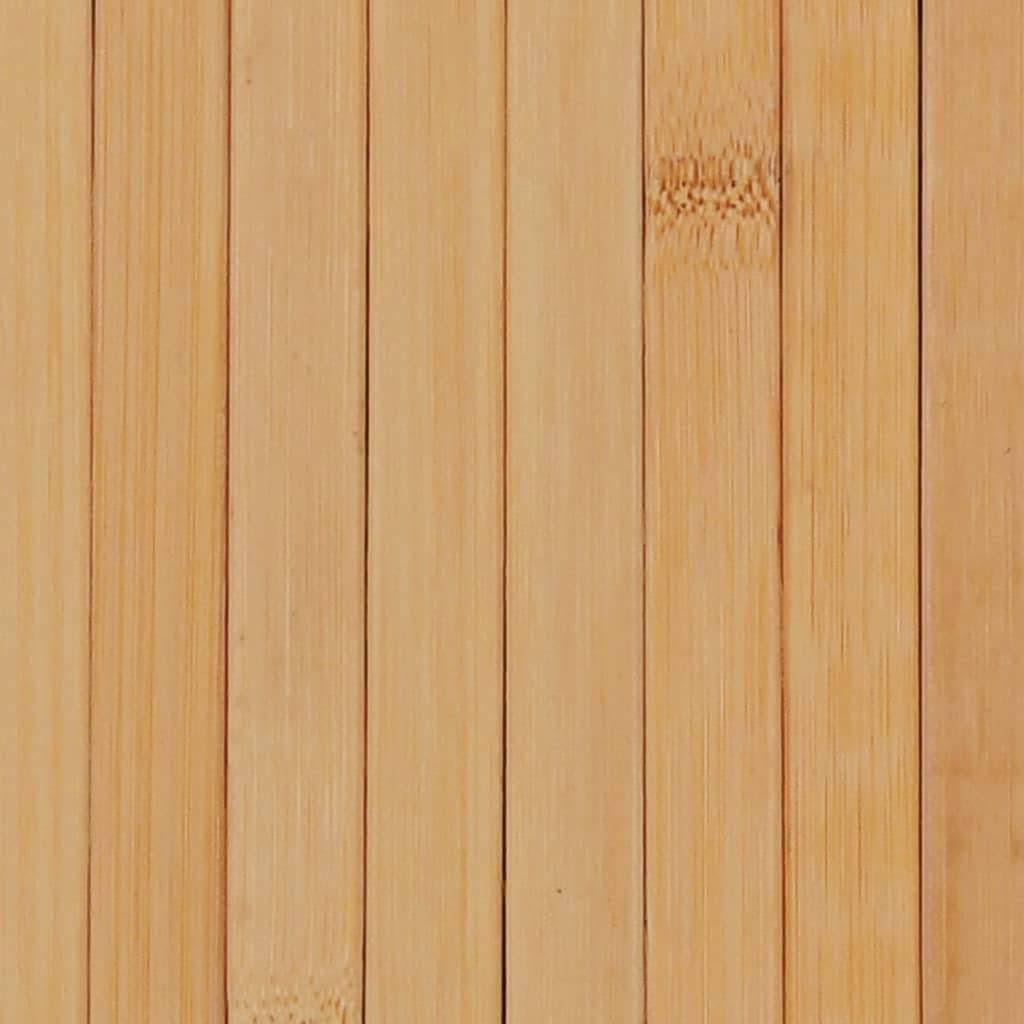 Bamboo Room Divider 98.4x22x65x22 Natural E830106