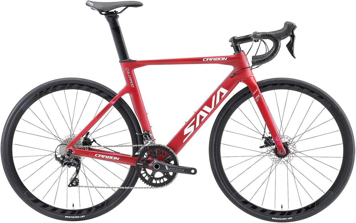 Carbon Road Bike with Carbon Fiber Frame 700C Racing Bicycle Y12778