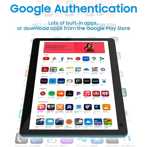 Black 10 inch Android Tablet with 32GB Storage C10670