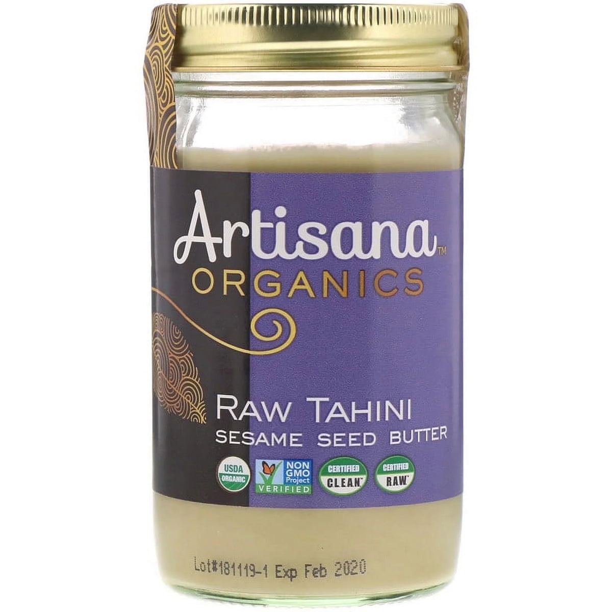 Organic Raw Tahini Sesame Seed Butter 14 oz K733