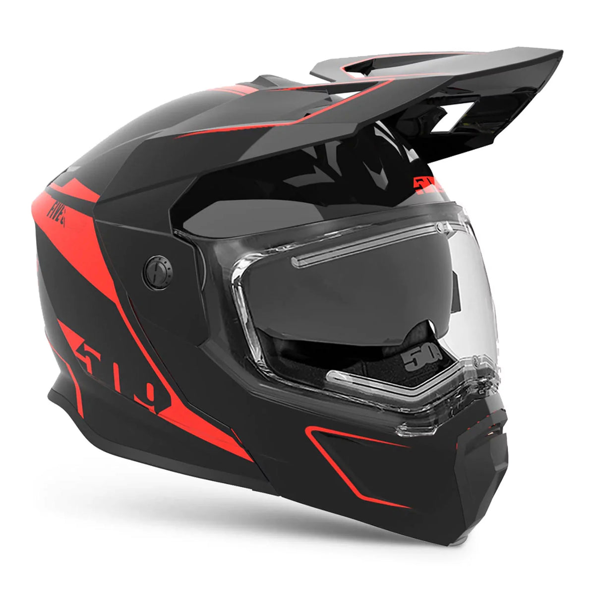 Black Aura Matte Large Modular Helmet I708851