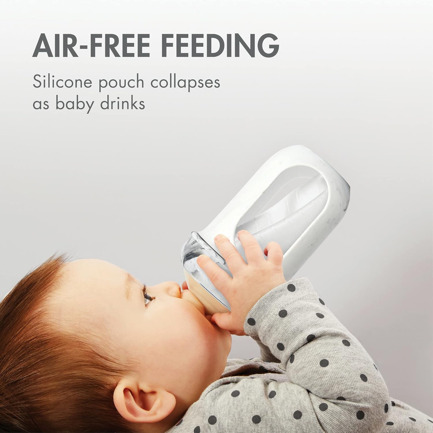 Reusable Silicone Baby Bottles with Pouches L3262