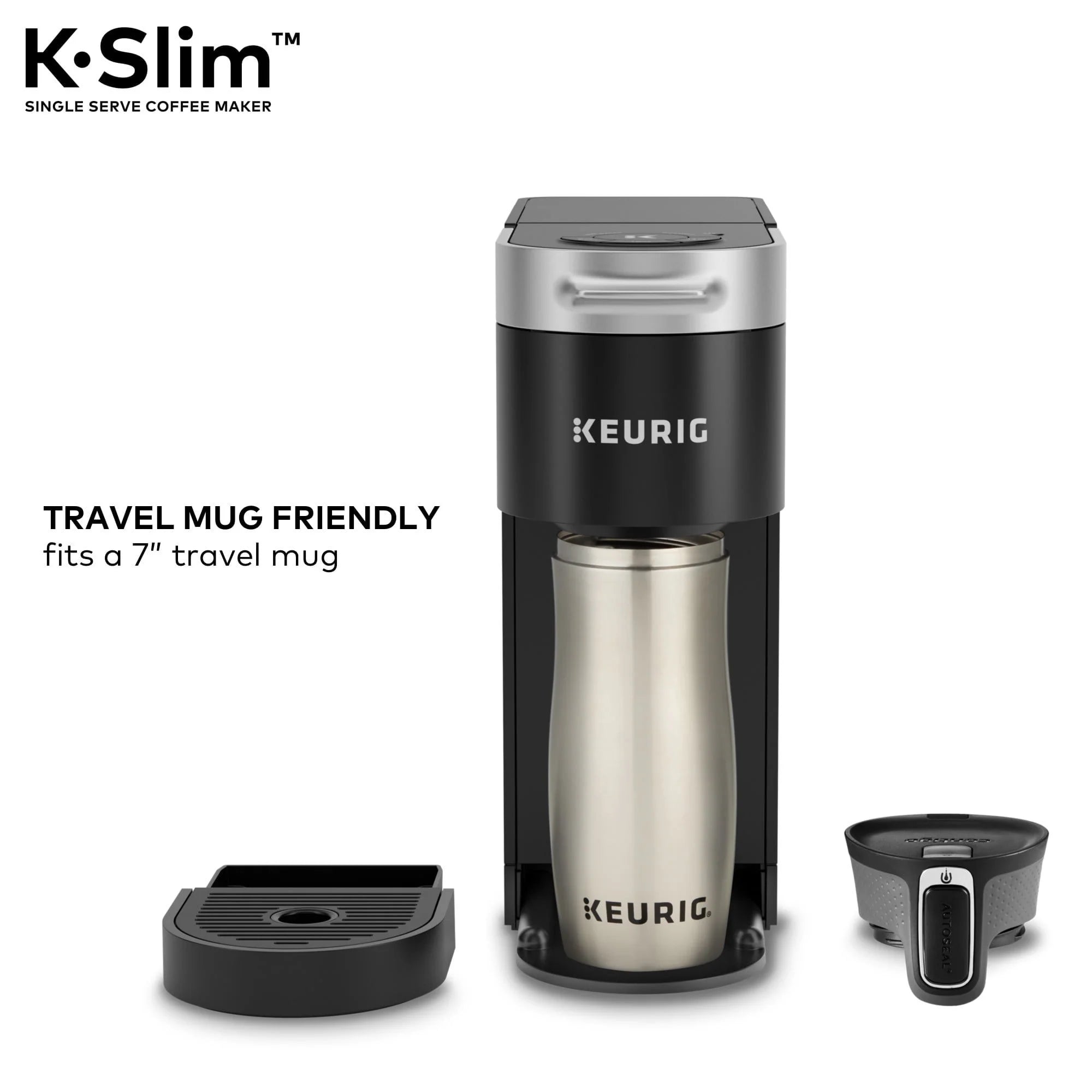 Black Single Serve K-Cup Pod Coffee Maker F64294