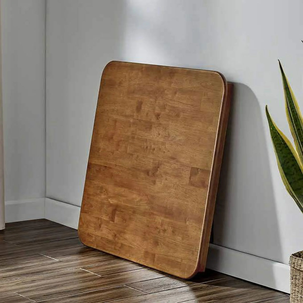 Brown Wood Folding Table P874055