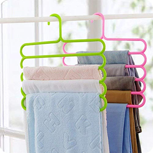 5-in-1 Plastic Hanger Clothes Organiser (Pack of 3) Y511067