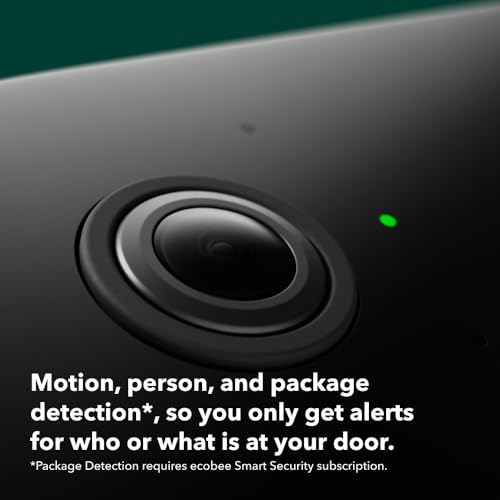 Smart Video Doorbell Camera (Wired) with HD Camera, Night Vision, 2-Way Talk K9343