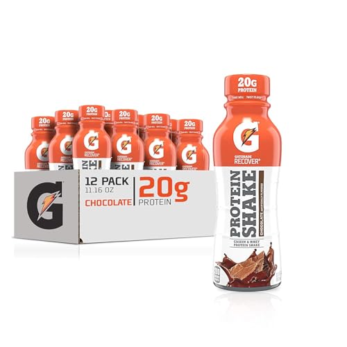 Chocolate Protein Shake, 20g Protein, 11.6 fl oz, Pack of 12 F88197
