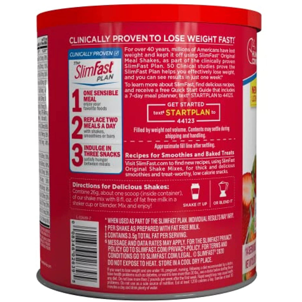Original Strawberries & Cream Meal Replacement Powder, 14 Servings G47556