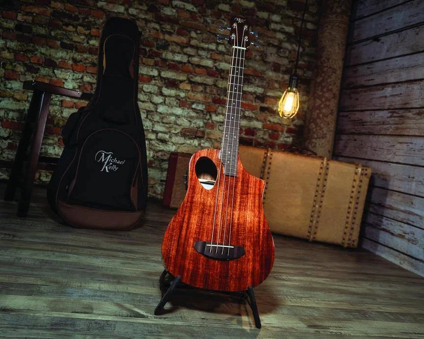 Acoustic Electric Travel Bass Guitar A463