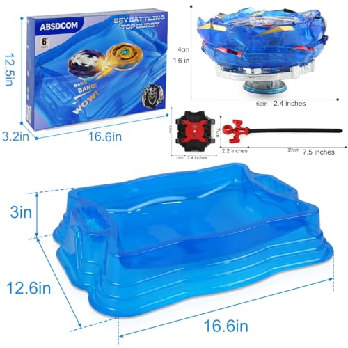 4 Battle Tops 2 Pack with Launchers V773219