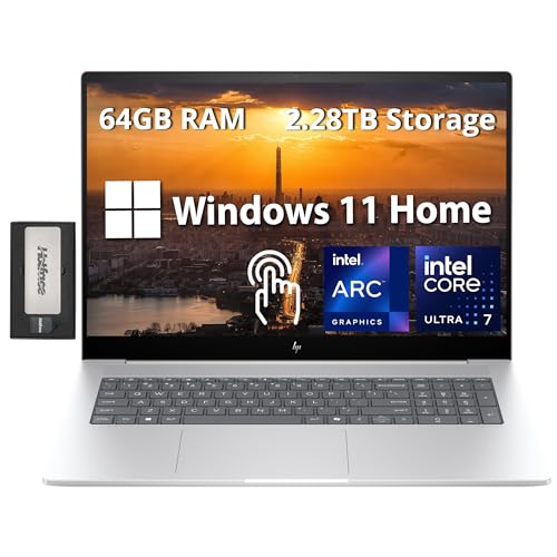 17.3" FHD Touchscreen Intel Core i7-1355U NVIDIA RTX 3050 64GB RAM 1TB SSD Grey Laptop W744428