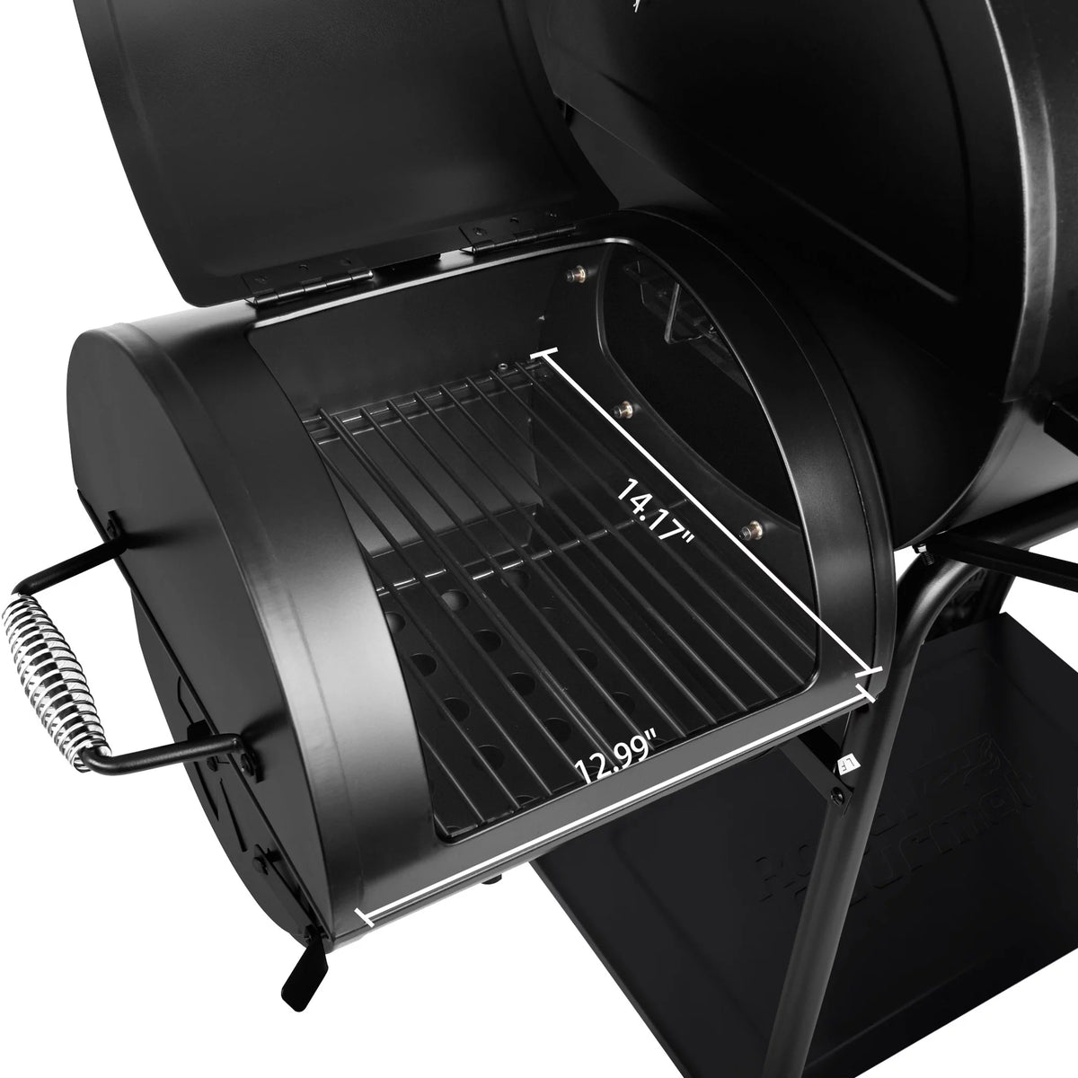 30" Charcoal Grill with Offset Smoker Q145413