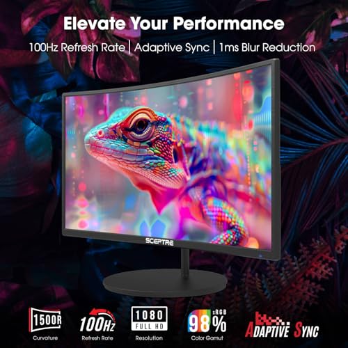 Curved 27" FHD 1080p 75Hz LED Monitor D376091