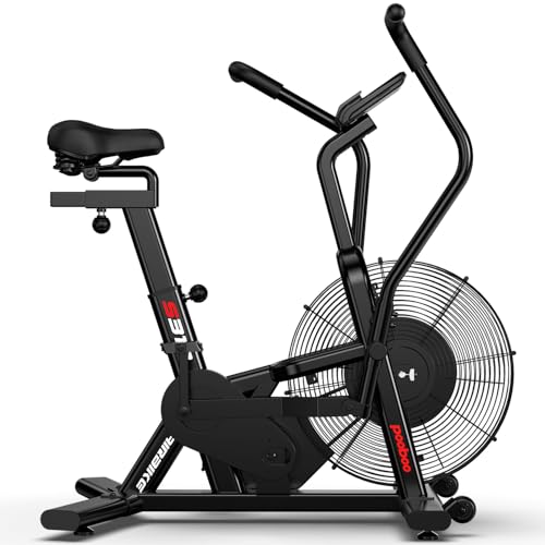 Exercise Bike with Air Resistance Bluetooth Fan Bike A517