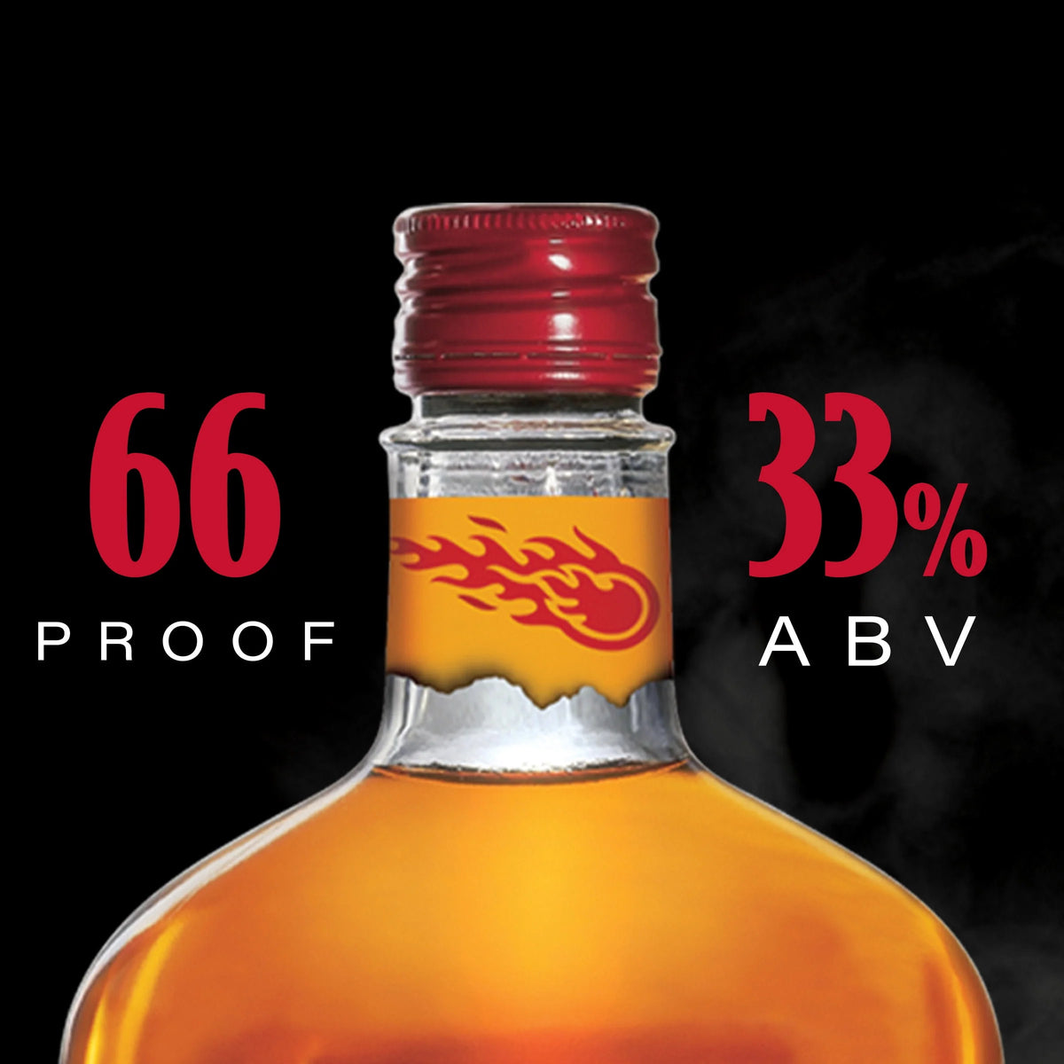 Cinnamon Whiskey, 750ml Bottle, 33% Alcohol A662
