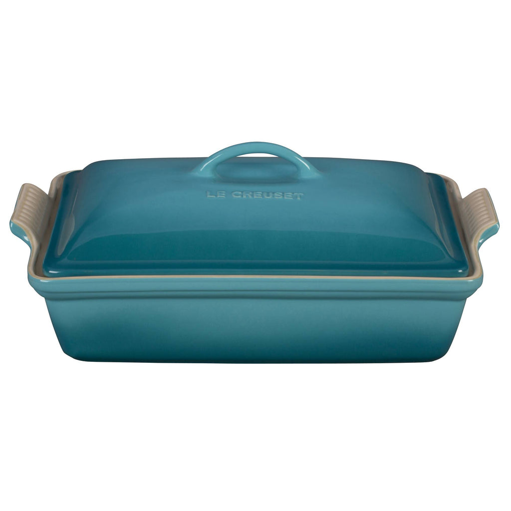 Heritage Stoneware Covered Rectangular Casserole, 4-Quart Z7009