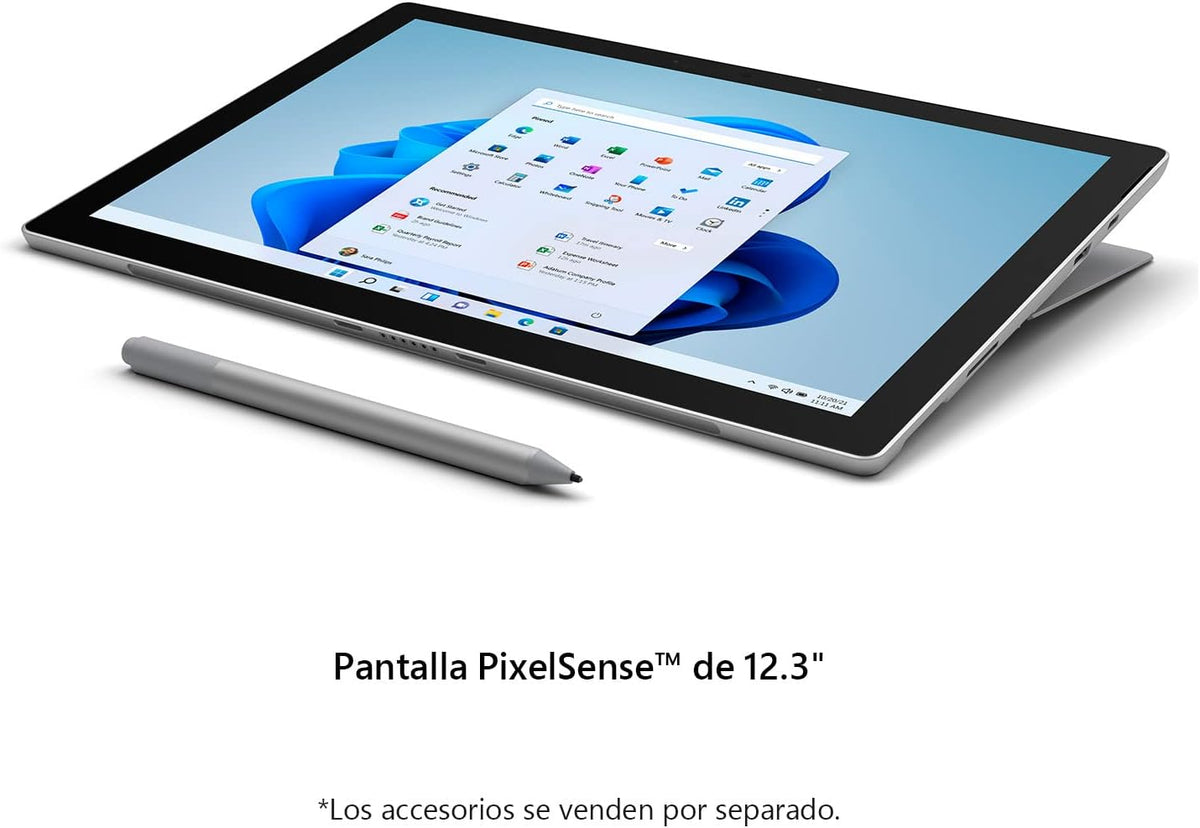 Surface Pro 128GB i5-1135G7 8GB RAM 12.3-inch Touchscreen Wi-Fi Quad-Core i5 Windows 11 Home Platinum L30574