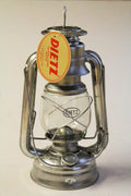 Galvanized Oil Lamp Lantern V4040