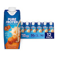 Strawberry Protein Shake, 30g Protein, 11oz Bottles, 12 Pack R9683