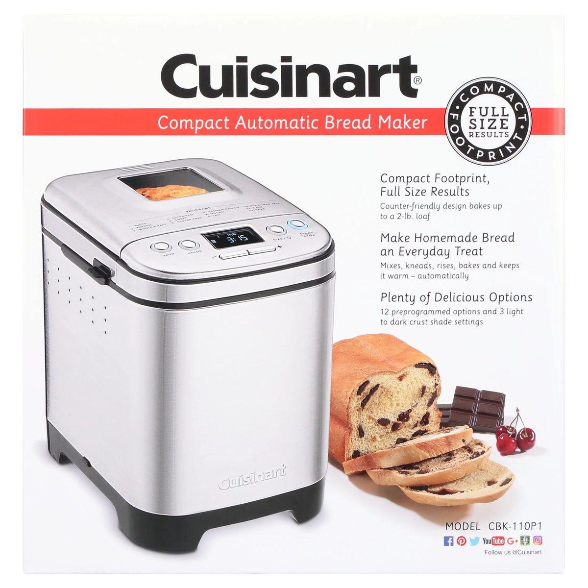 Compact Automatic Bread Maker J32517