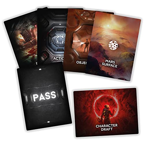 Cooperative Sci-Fi Horror Strategy Board Game Y774