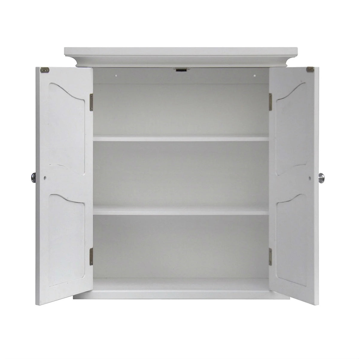 White 2 Door Bathroom Wall Cabinet U2511