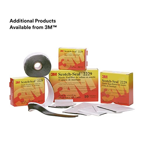 Black 1 in x 10 ft Mastic Tape G120