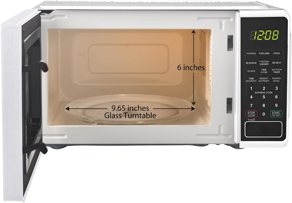 0.7 cu. ft. 700 Watts Countertop Microwave Oven with Safety Lock D761540