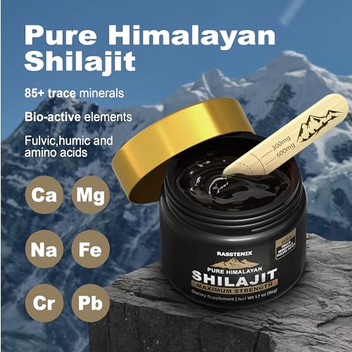 Pure Himalayan Shilajit Resin - 500mg M4286