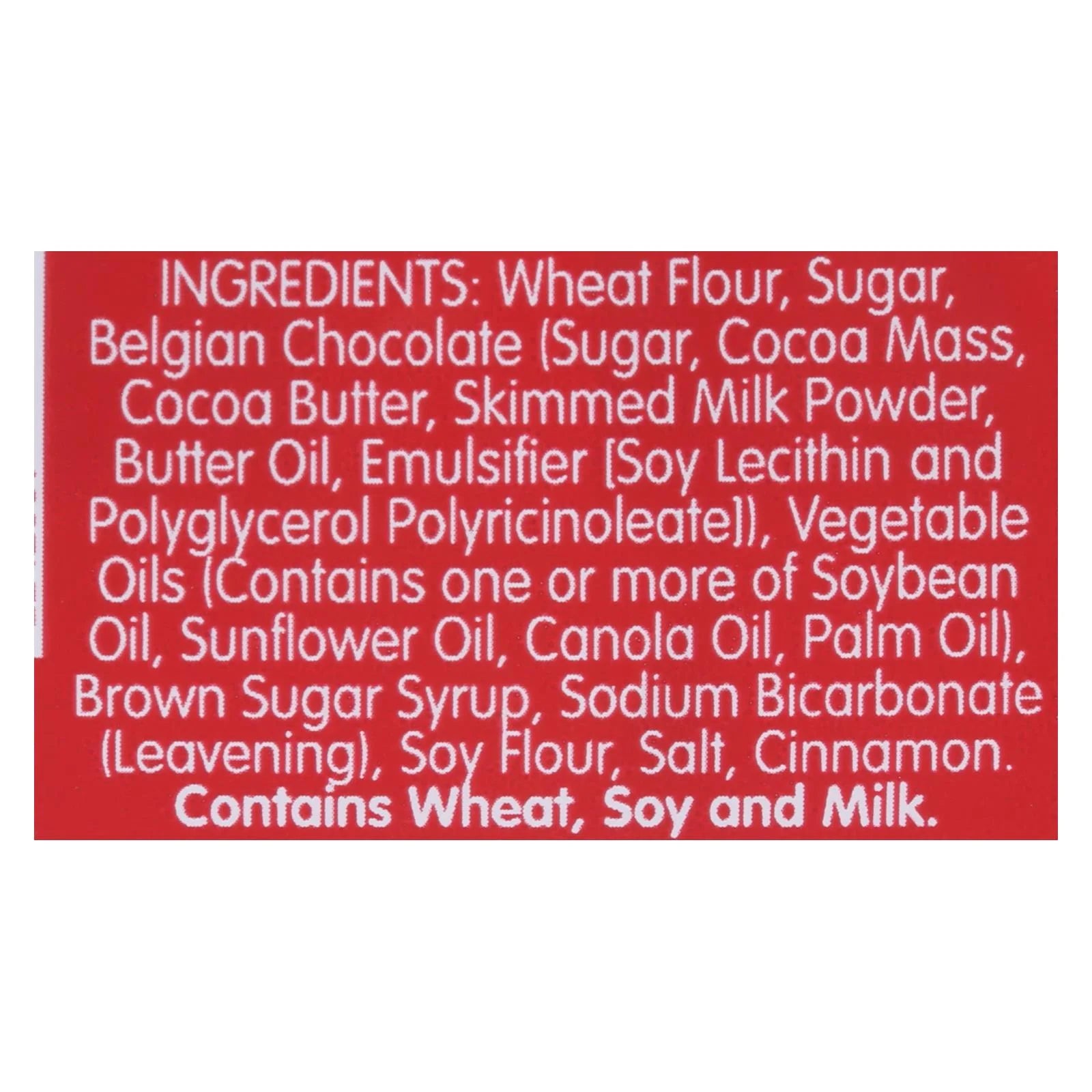 Case of 12 - 5.4 OZ Caramelized Biscuits With Belgian Chocolate F7750