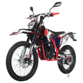 250cc Dirt Bike with 5-Speed Manual Transmission, 21"/18" Wheels, Electric/Kick Start V682