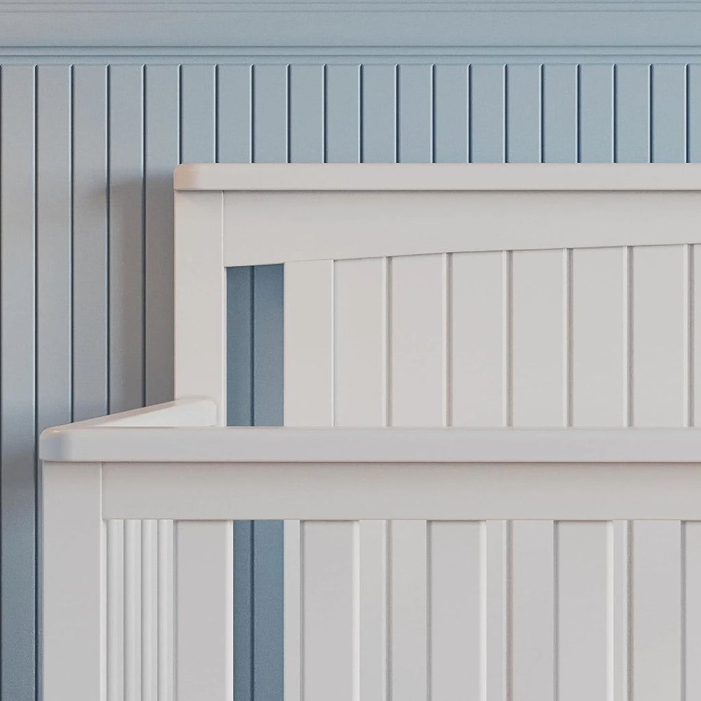 4-in-1 Convertible Crib, Matte White N229271