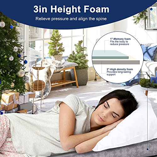 Memory Foam Camping Mattress with Storage Bag B3150